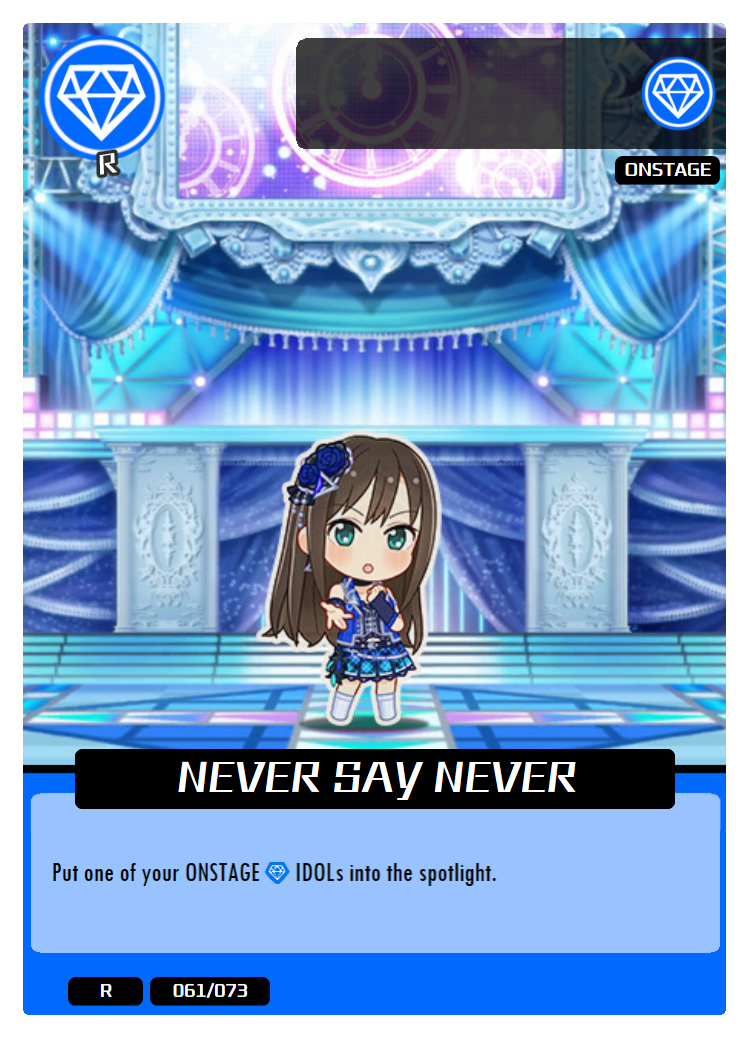never r
